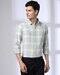 Men Plaid Check Slim Fit Shirt