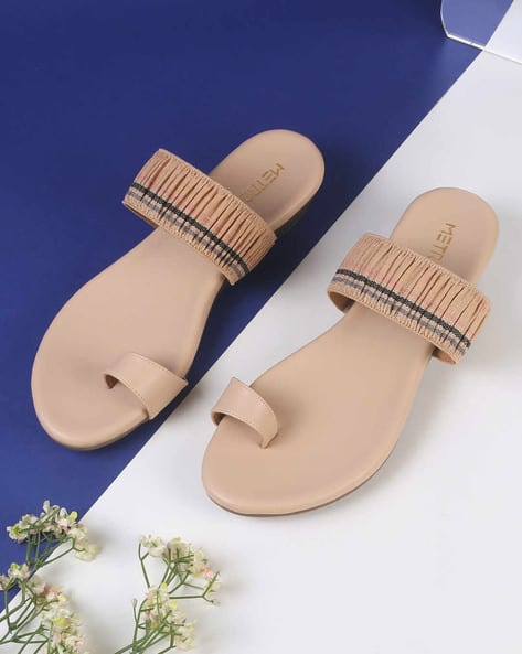 Womens Slippers Metro Footwear Online Shopping Women Tan Formal