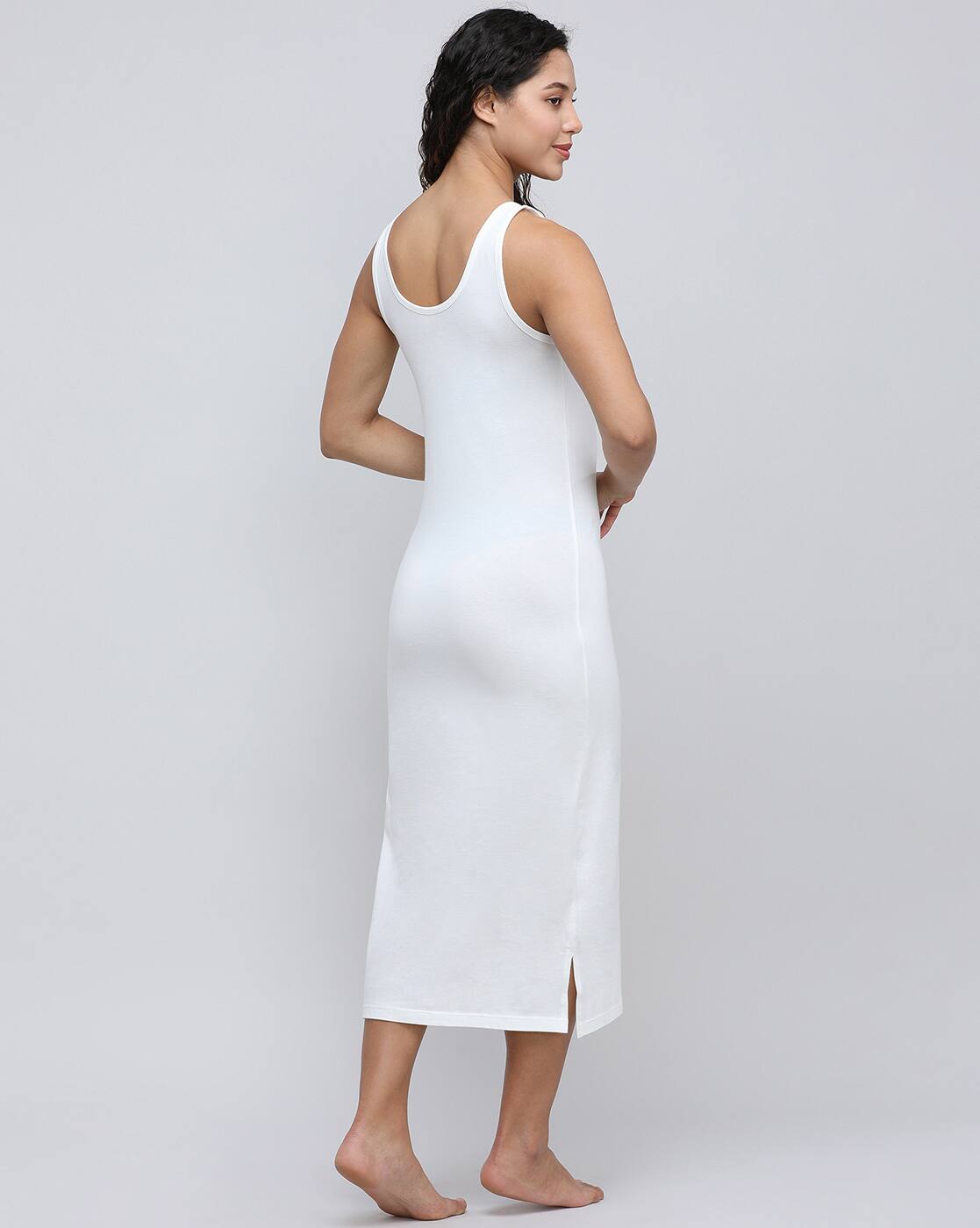 Buy Off White Camisoles Slips for Women by ATTWACT Online