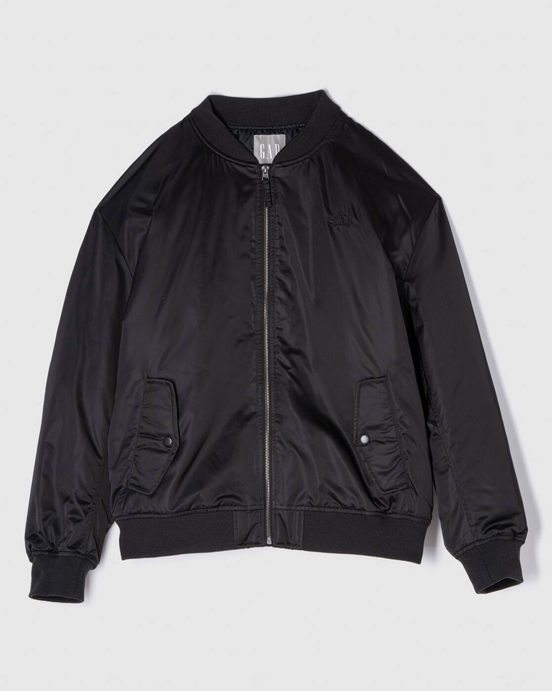 Buy GAP Men Regular Fit Zip-Front Bom Online | Ajio.com