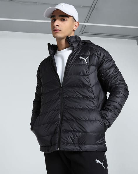 Buy PUMA Black Jackets \u0026 Coats for Men by Puma Online | Ajio.com