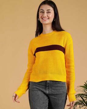kotty Women Colour-block Pullover-picture-42