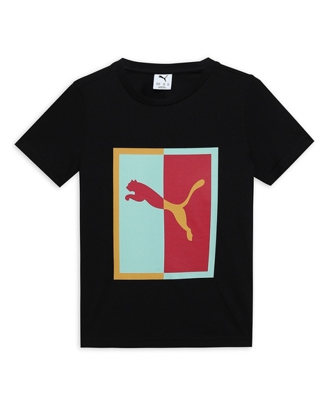 Puma Boys Crew- Neck T-shirt