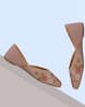 mauve flat sandals