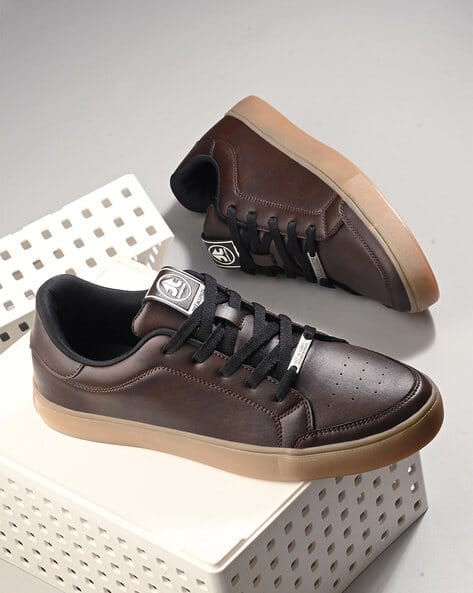 Men Sneakers with Synthetic Upper