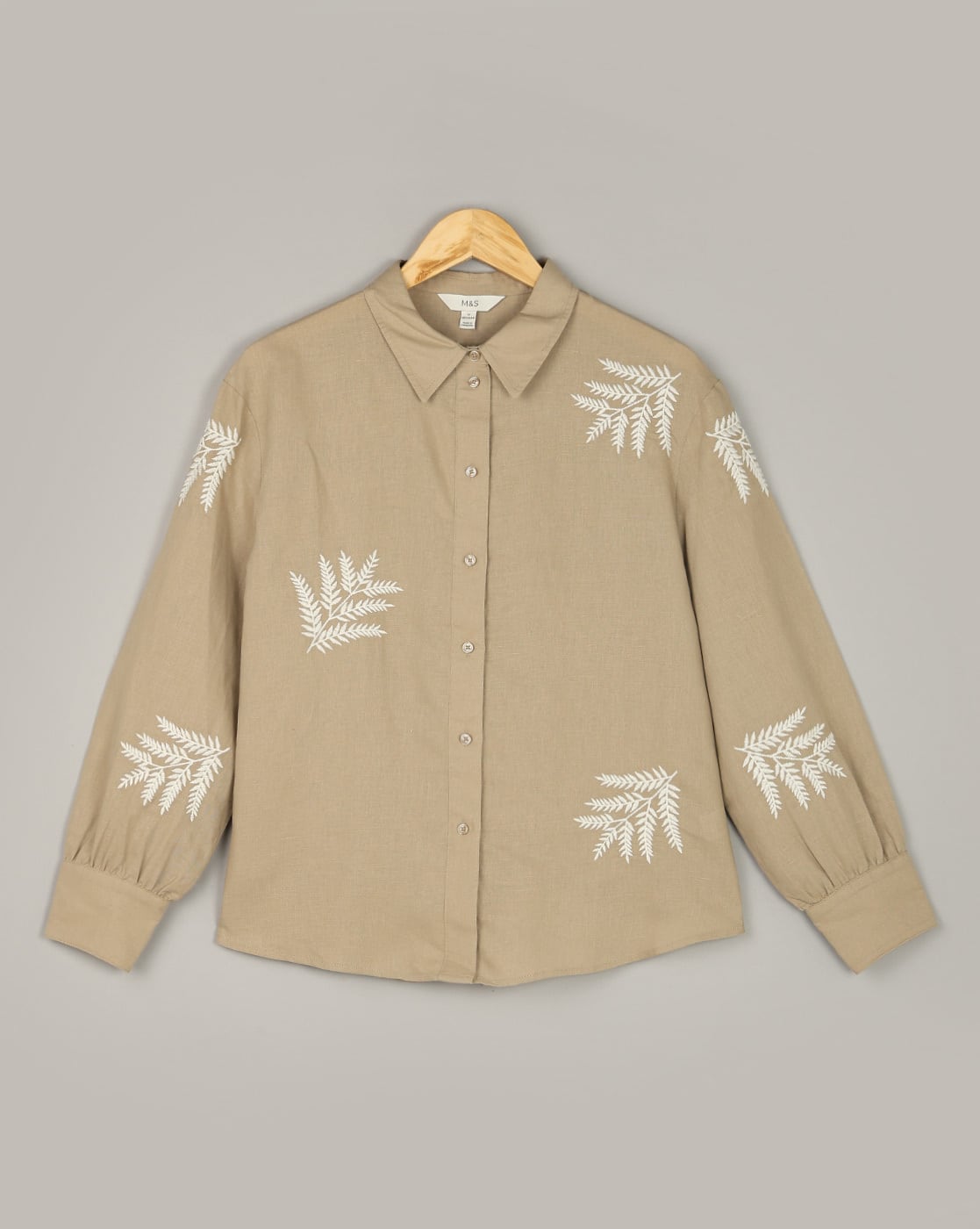 Buy Beige Shirts for Women by Marks & Spencer Online | Ajio.com