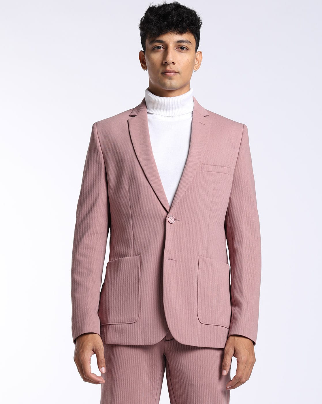 Buy Peach Blazers & Waistcoats for Men by Altheory by AZORTE