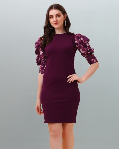 Buy Purple Dresses for Women by PaheliRani Online