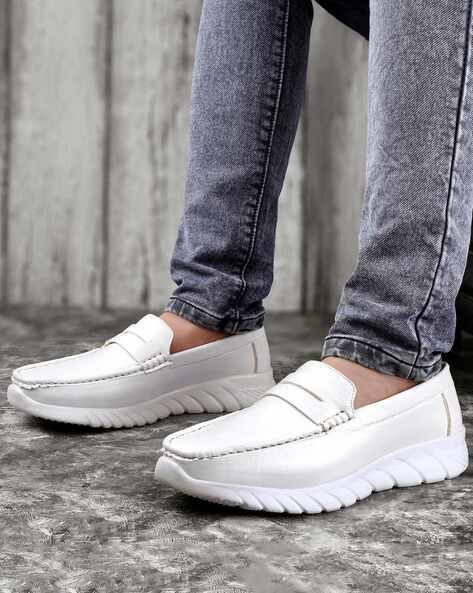 BXXY Men  Lace-Up Sneakers with Faux Leather Upper
