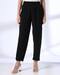 Women Straight Fit Flat-Front Pants