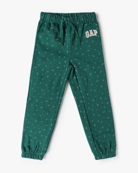 gap kids Girls Floral Print Mid-Rise Relaxed Fit Joggers-picture-17
