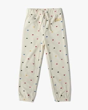 gap kids Logo Printed Knitted Joggers-picture-38