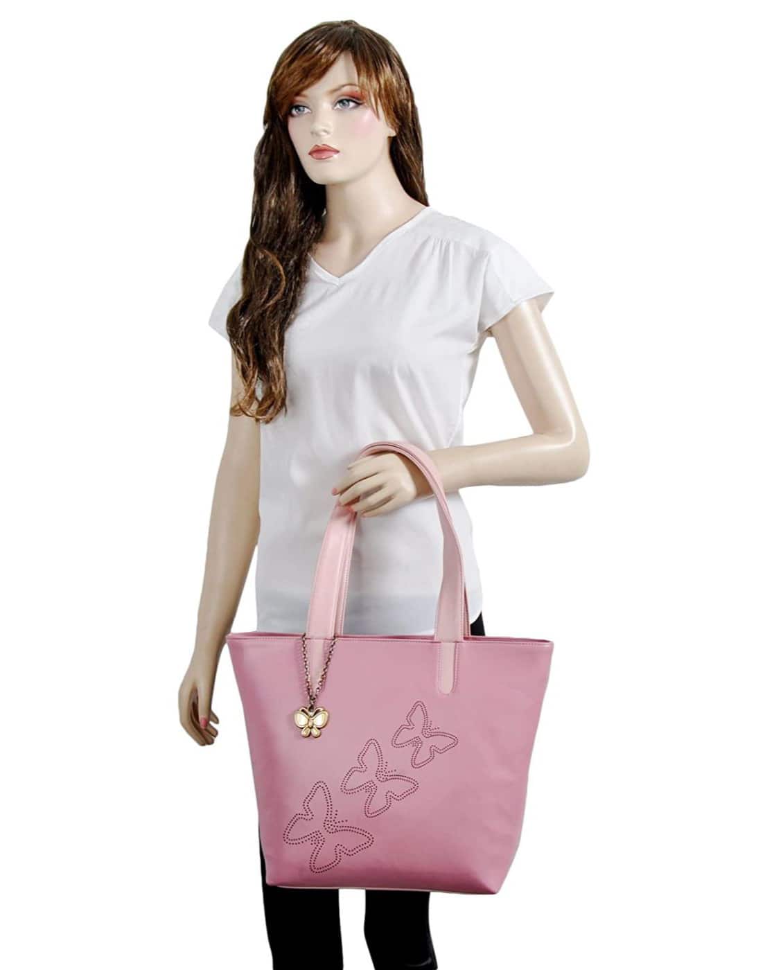 Buy Pink Handbags for Women by BUTTERFLIES Online