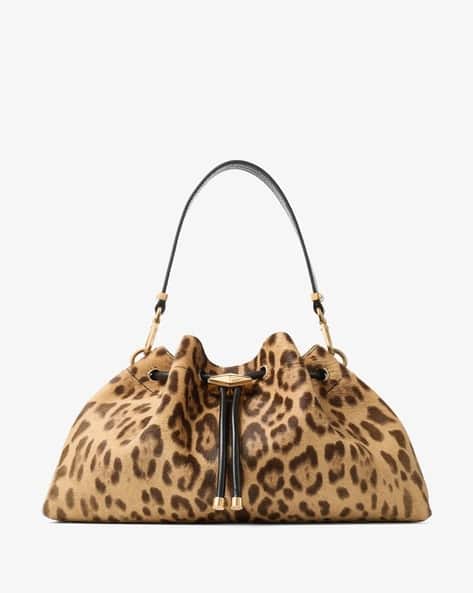 Cinch Leopard Print Pony Bag