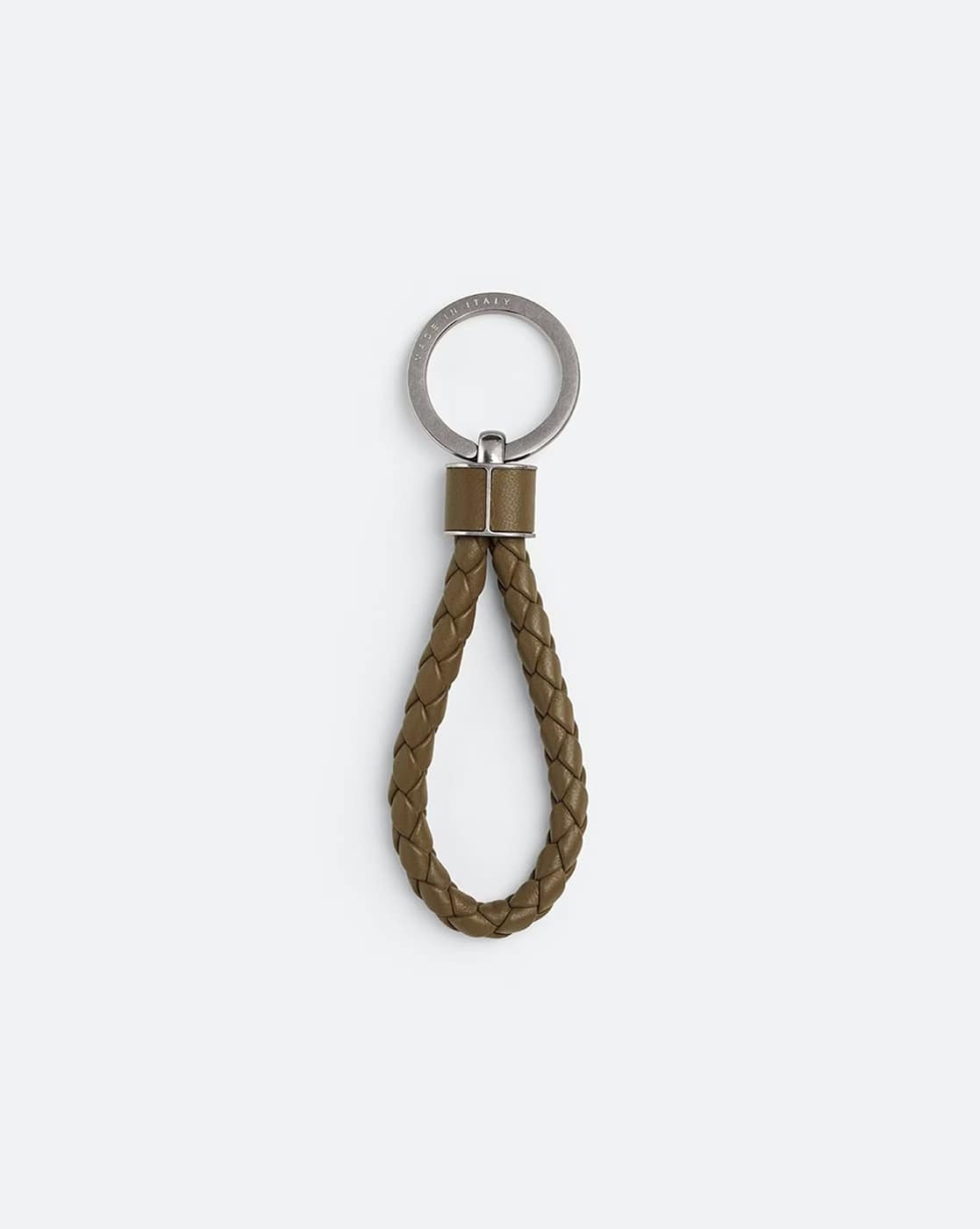 小物 BOTTEGA VENETA TRIANGLE KEY RING Bottega Veneta Black Triangle Keychain Bottega Veneta