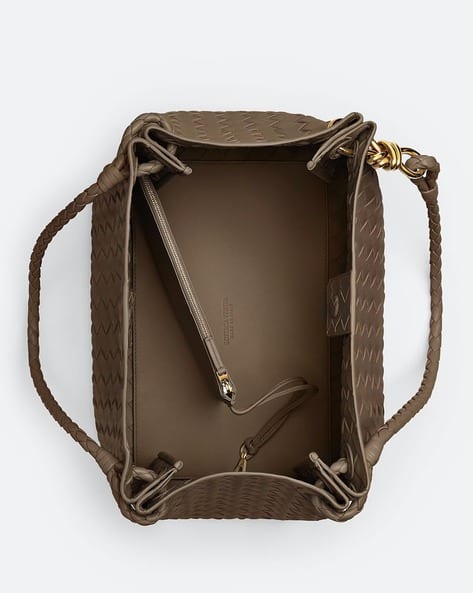 ショルダーバッグ・ポシェット BOTTEGA VENETA Brown Parachute Bottega Veneta Small Parachute Bag in Brown | Lyst