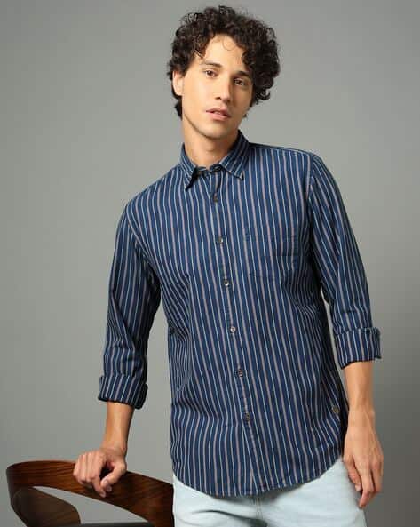 Buy Blue Shirts for Men by PETER ENGLAND CASUALS Online