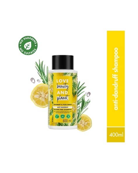 LOVE beauty AND planet Rosemary & Yuzu Lemon Anti-Dandruff Shampoo