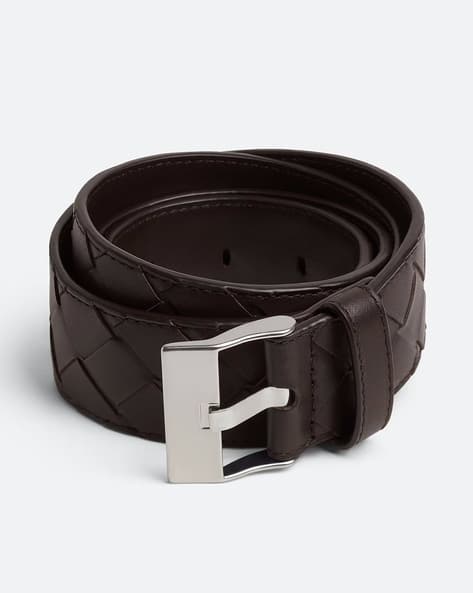 【関税&送料込】Bottega Veneta Dark Brown Leather Watch Belt 37859298-1_2.jpg