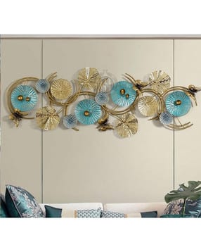 dsh Metal Wall Art Lotus Leaves Wall Hanging-picture-20