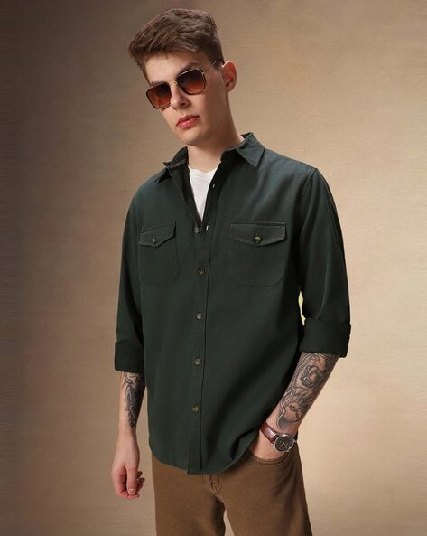 Men Relaxed Fit Shirt