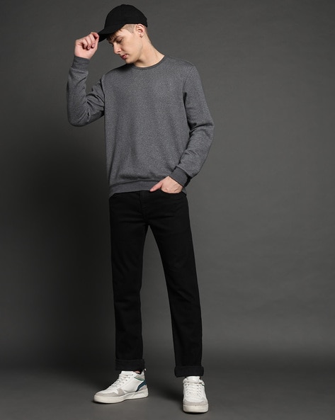 Men Mid-Rise Straight Fit Jeans