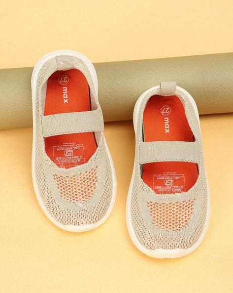 Girls Sports Shoes with PU Upper