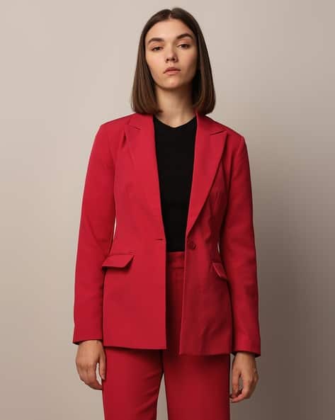 Buy Maroon Blazers Waistcoats for Women by ONLY Online