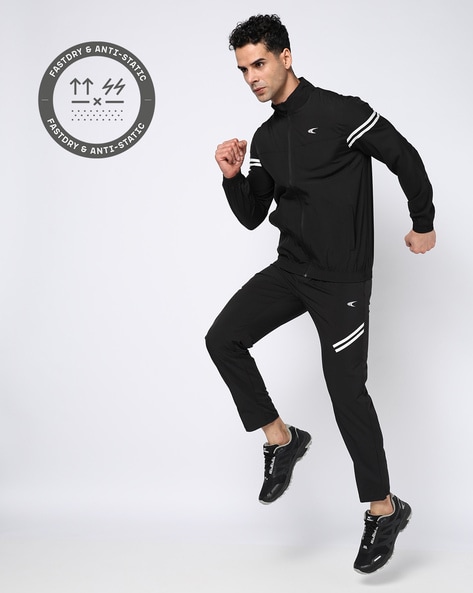 Men Regular Fit Tracksuit