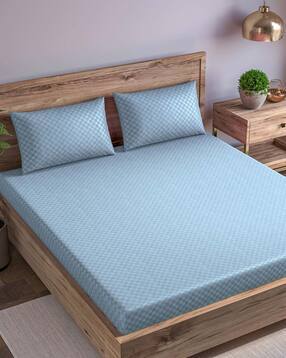 trance home linen Bedsheet With Pillow Cover-picture-12