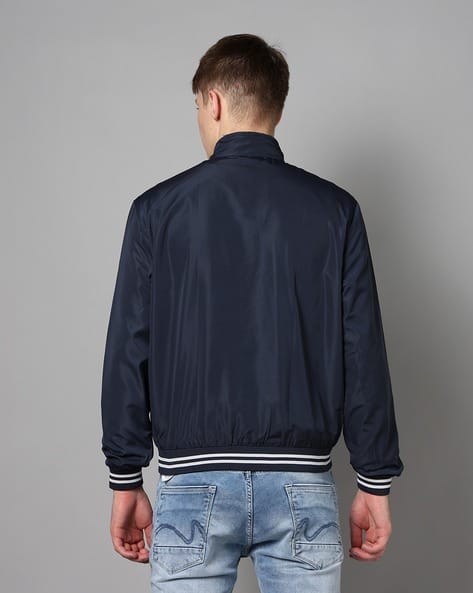 Buy Navy Blue Jackets & Coats for Men by SIN Online | Ajio.com