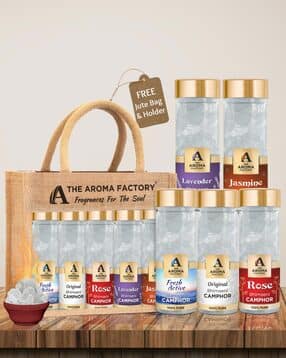 the aroma factory Pure Bhimseni Camphor5 Fresh Floral Fragrances Kapoor for Pooja-picture-32