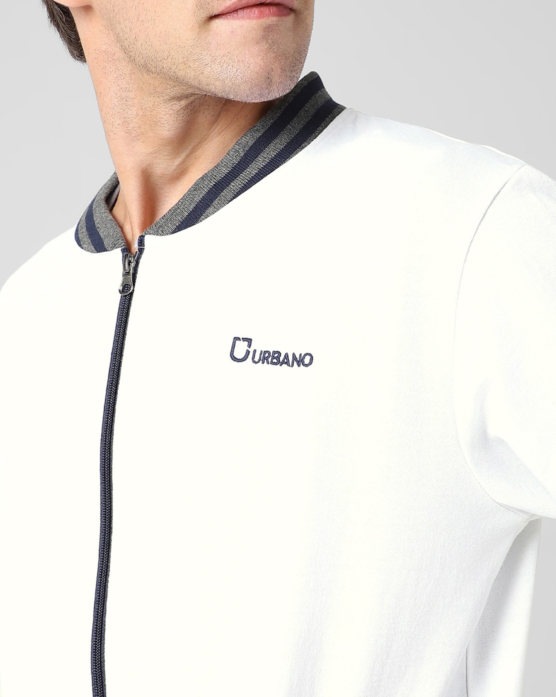Buy URBANO FASHION Slim Fit Jacket with Insert Pockets Online