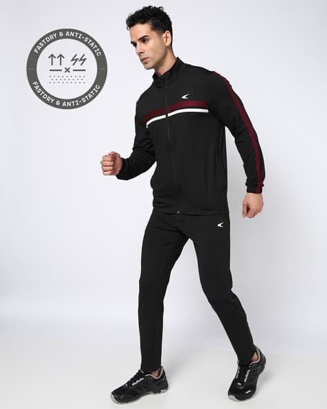 Men Regular Fit Tracksuit
