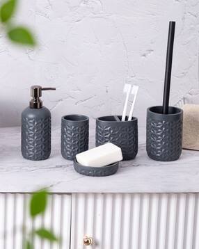 pano Bathroom AccessoriesSet of 4-picture-22