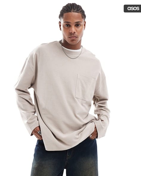 Buy Beige Tshirts for Men by ASOS DESIGN Online