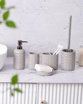 pano Bathroom AccessoriesSet of 4-picture-18