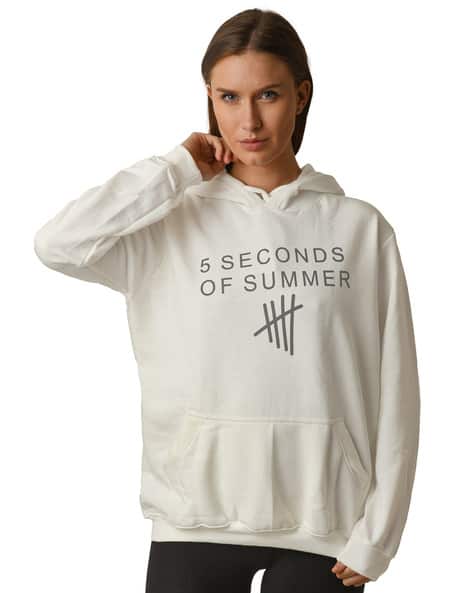 Buy White Sweatshirt Hoodies for Women by Zuafany Online