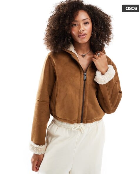 women's shearling jacket