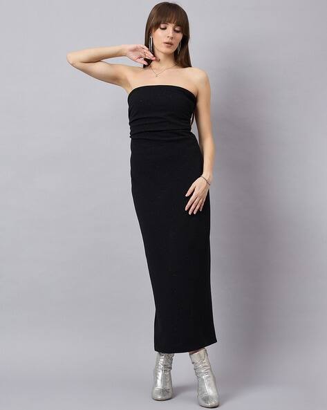 Buy H&M Women Draped Bodycon Dress Online | Ajio.com