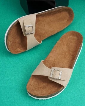 mozafia Women Slip-On Sandals with Buckle Closure-picture-26