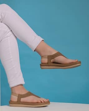 shezone Women Flat Sandals with Synthetic Upper-picture-12