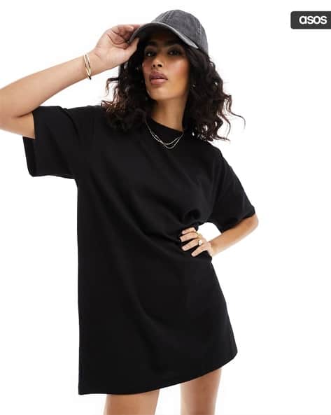 Oversized Mini T-Shirt Dress