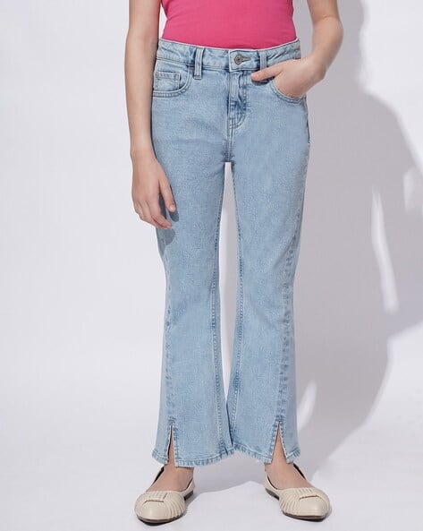 Buy Light Blue Denim Jeans Jeggings for Girls by Vero Moda
