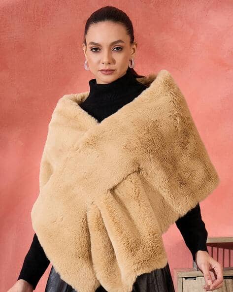 Buy Beige Shawls Wraps for Women by In Weave Online
