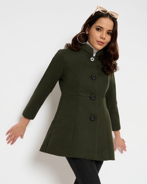 Martini Women Regular Fit Peacoat