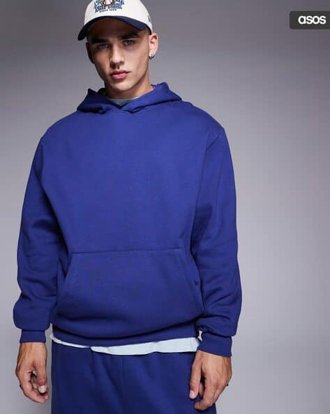 Buy Blue Sweatshirt Hoodies for Men by ASOS DESIGN Online