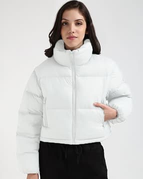 kotty Woman Crop Puffer Jacket-picture-14