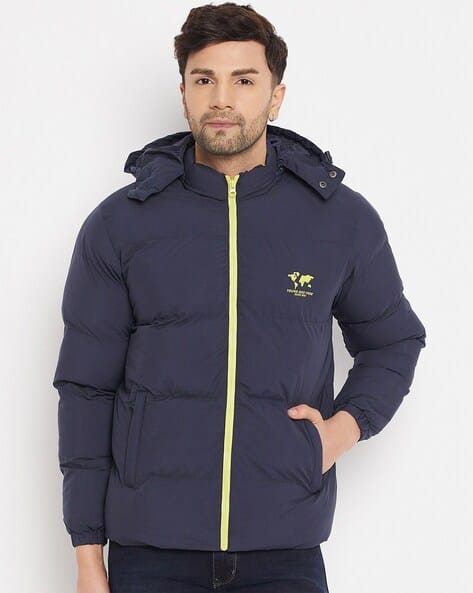 Men Quilted Regular Fit Puffer Jacket