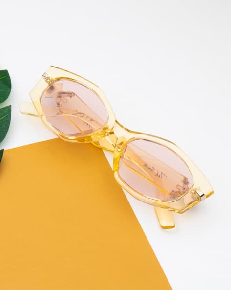 Ted Smith Men Square Sunglasses